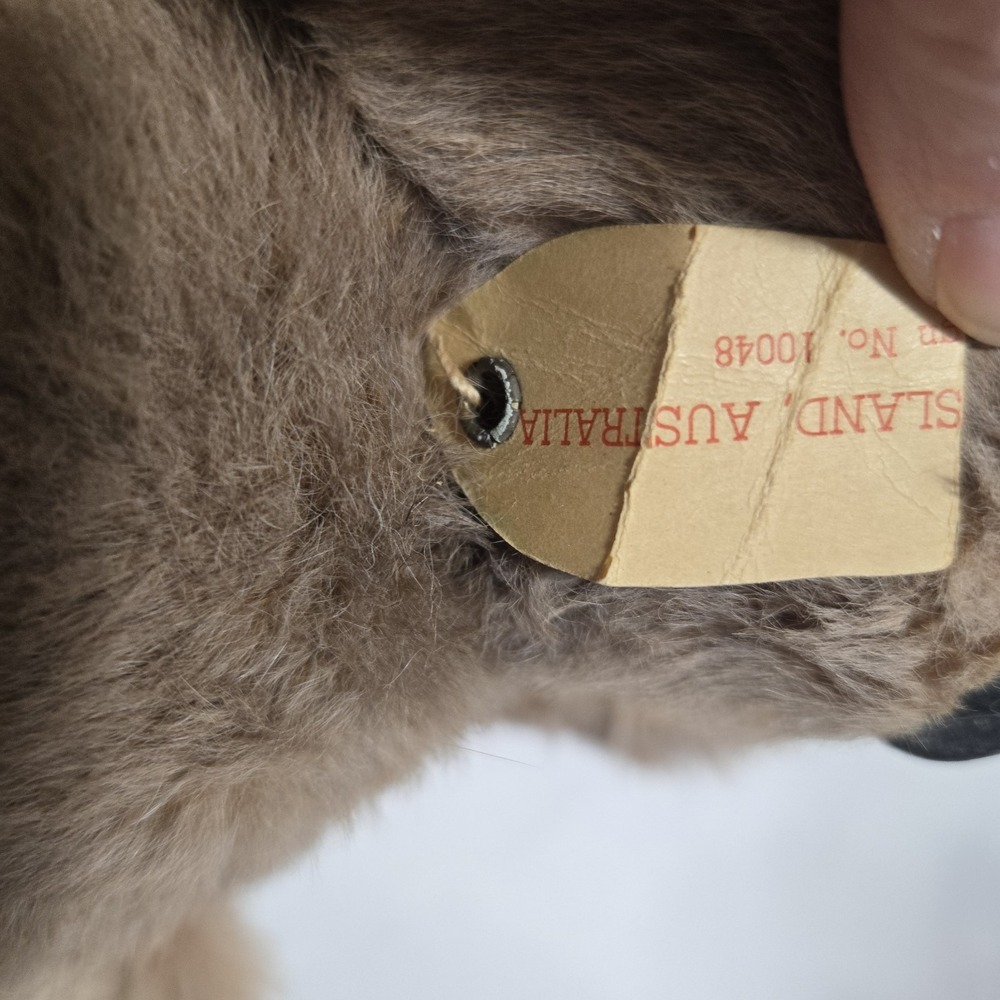 Two Vintage Koala Teddy Bears | Real Fur | Vintage Australian MCM Souveniers - Picture 13 of 16